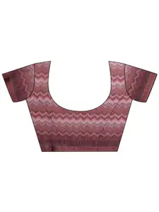 Libas Printed Floral Zari Saree