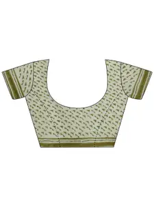 Libas Floral Pure Cotton Saree