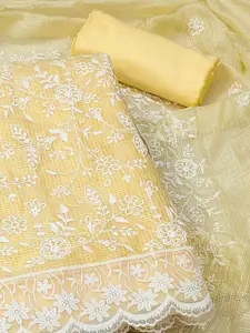 Peachmode Embroidered Unstitched Dress Material