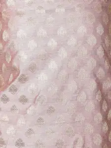 Meena Bazaar Art Silk Unstitched Dress Material