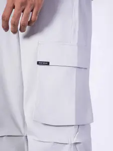 HOP HEAD Men Straight Fit Easy Wash Cotton Track Pants