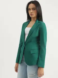 United Colors of Benetton Lapel Collar Single-Breasted Casual Blazer