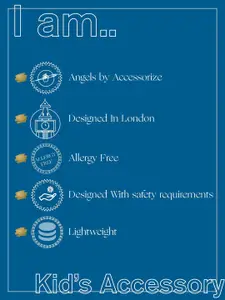 Accessorize London Girls Set Of 5 Adjustable Celestial Glitter Finger Ring