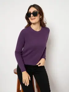 Madame Women Round Neck Pullover