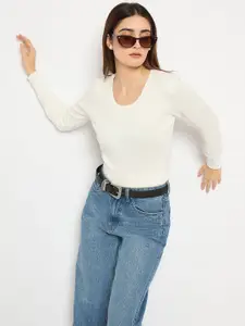 Madame Women Round Neck Pullover