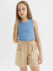 DeFacto Girls Cotton Round Neck Top