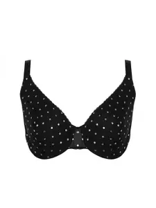 Trendyol Polka Dots Full Coverage Underwired Lightly Padded Bra