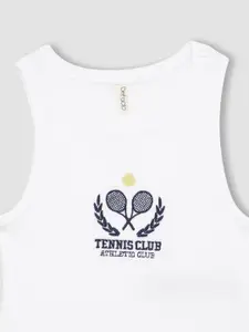 DeFacto Girls Printed Cotton Top