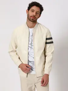 Mufti Slim Fit Long Sleeves Biker Jacket