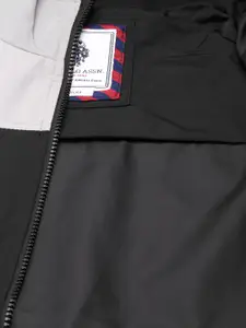 U.S. Polo Assn. Men Colourblocked Windcheater Jacket