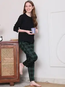 Boston Club Women Pure Cotton Round Neck Night suit