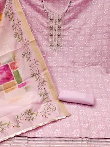 Maroosh Embellished Unstitched Dress Material