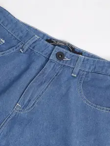 The Roadster Lifestyle Co. Women Cotton Regular Fit Mid-Rise Jogger Jeans