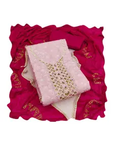 Maroosh Embellished Unstitched Dress Material