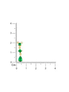 GIVA Sterling Silver Gold-Plated Necklace