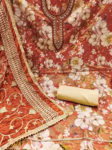 Maroosh Embellished Unstitched Dress Material