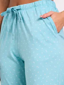 Dreamz by Pantaloons Women Printed Straight-Leg Lounge Pants