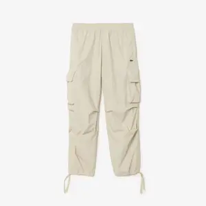 Lacoste Men Sport Water-Repellent Mid-Rise Cargo Trousers