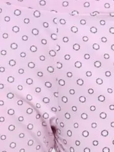 PROTEENS Women Printed Pure Cotton Mid Rise Lounge Pants