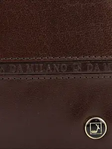 Da Milano Men Leather Two Fold Wallet