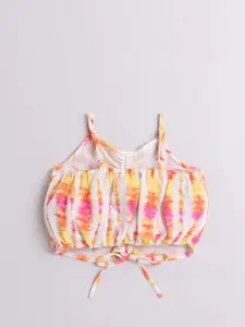 taffykids Girls Printed Top with Trousers