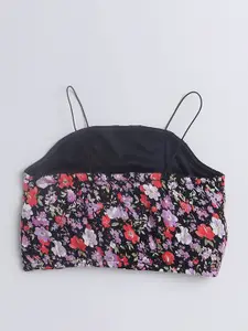 taffykids Girls Printed Top with Trousers