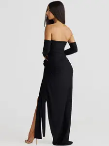 MIAKEE Strapless Body Suit With Skirt Co-Ords