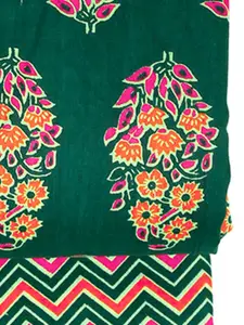 Sun Fashion And Lifestyle Printed Pure Cotton Unstitched Dress Material