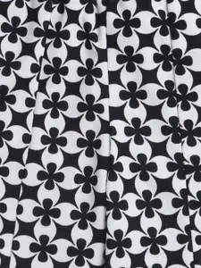 taffykids Girls Asymmetrical Neck Crop Top With Trousers