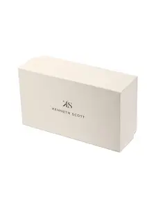 KENNETH SCOTT Women Embellished Dial & Bracelet Style Straps Analogue Watch K23506-RBKW