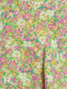 taffykids Girls Striped One Shoulder Pure Cotton Crop Top with Wrap Trousers