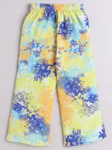 taffykids Girls Printed Top with Trousers