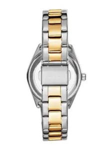 KENNETH SCOTT Women Dial & Stainless Steel Bracelet Straps Analogue Watch K24509-TBTW
