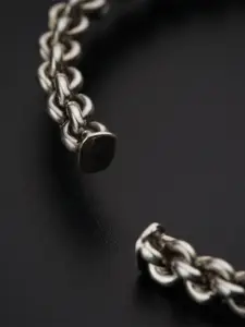 House of Aadyaa Women 925 sterling Silver Cuff Bracelet