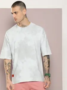 Kook N Keech Men Tie and Dye Oversized Cotton T-shirt