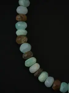 House of Aadyaa Women 925 sterling Silver Beads Wraparound Bracelet