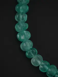 House of Aadyaa Women 925 sterling Silver Beads Wraparound Bracelet