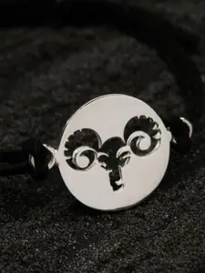 House of Aadyaa Women 925 sterling Silver Wraparound Bracelet