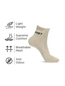 CRUSSET Men Pack of 4 Bamboo Super Soft & Odour Free Breathable Ankle Length Socks