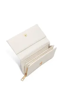 ALDO Women Animal Textured Zip Around Wallet