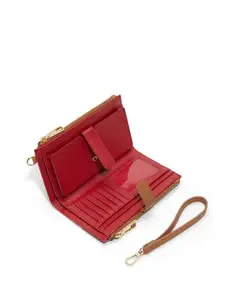 ALDO Women Striped Two Fold Wallet