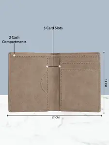 The Wallet Store Men Leather Two Fold Wallet
