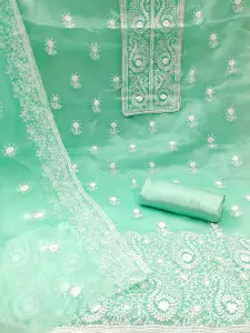 Maroosh Embroidered Organza Unstitched Dress Material