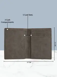 The Wallet Store Men Leather Two Fold Wallet