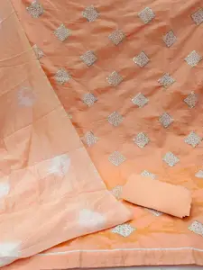 Maroosh Embellished Unstitched Dress Material