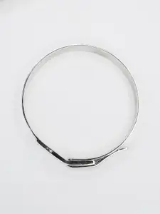 De Flossy Silver Men Sterling Silver Kada Bracelet