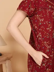 Sweet Dreams Printed Maxi Nightdress