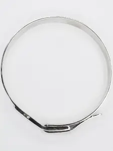 De Flossy Silver Men Sterling Silver Kada Bracelet