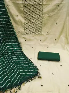 Maroosh Floral Embroidered Unstitched Dress Material