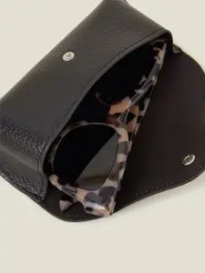 Accessorize Women Faux Leather Sunglasses Case